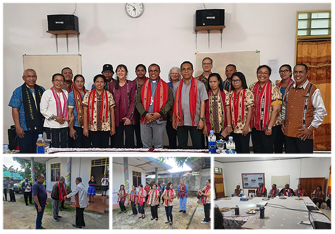 Foto Bersama Uskup Amboina dan rombongan bersama YPMD Foto Bersama Uskup Amboina dan rombongan bersama YPMD